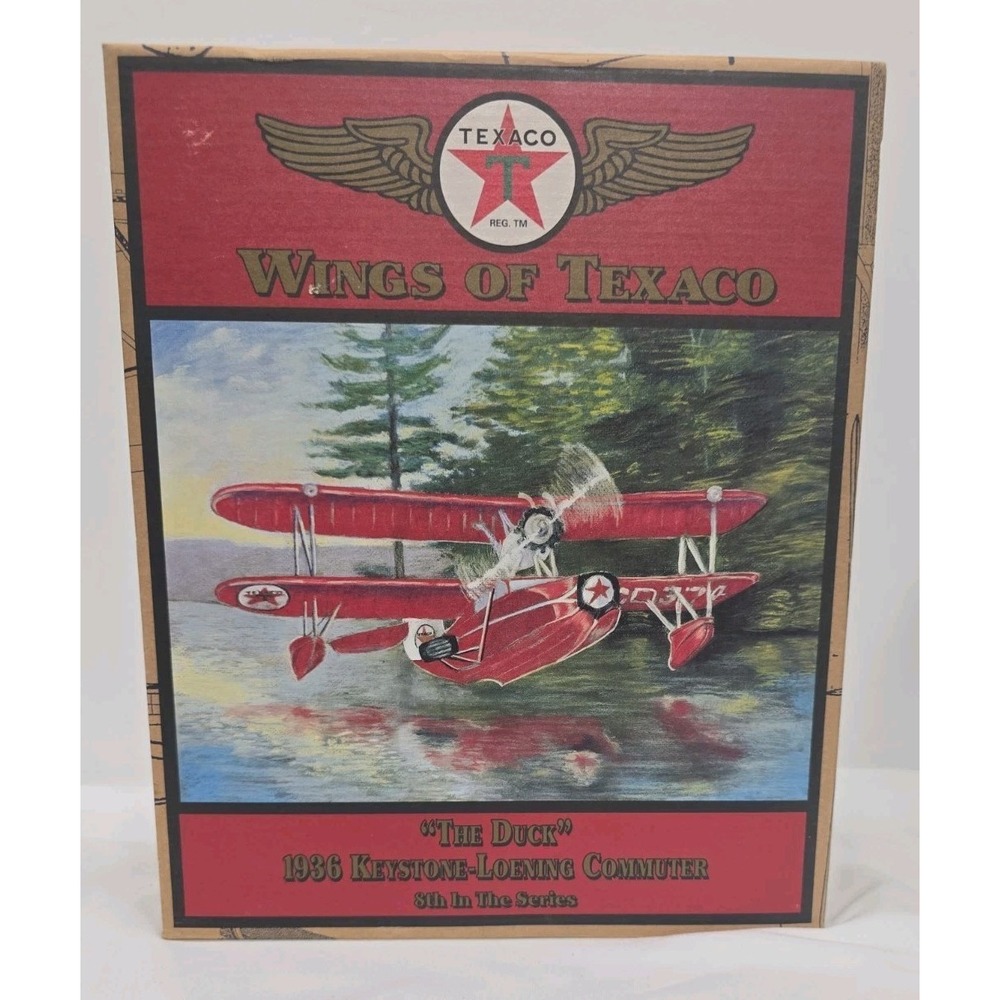 Ertl Collectibles "Wings of Texaco"1936 Keystone-Loening Commuter model Airplane